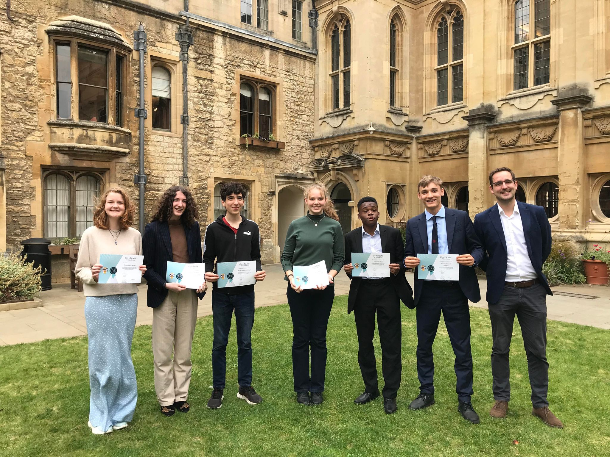 QE Student Celebrates Oxford University Success